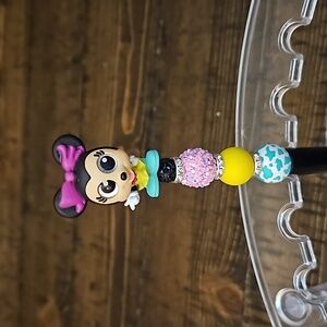 '80s Minnie Mouse - Disney Doorables Pen Hand Crafted